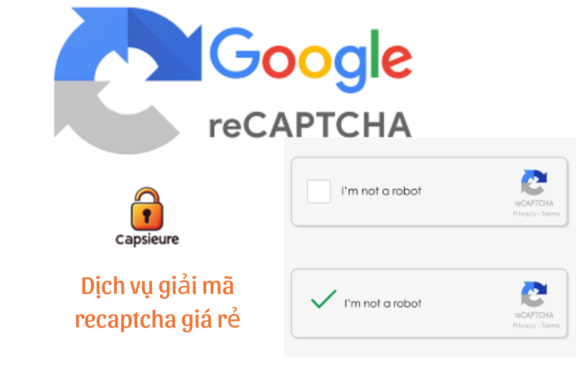 ReCaptcha v2 là gì? Dịch vụ giải mã ReCaptcha | CapSieuRe